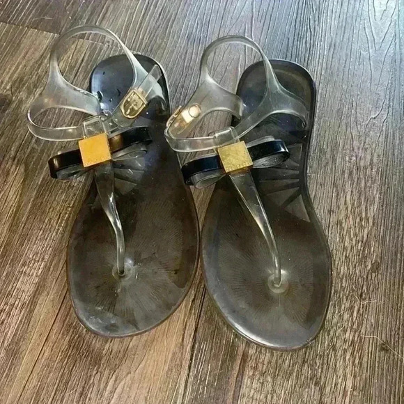 Ted Baker transparent sandals - Picture 1 of 3